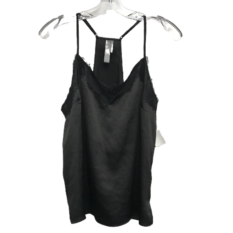 Black Top Sleeveless By Anthropologie, Size: M