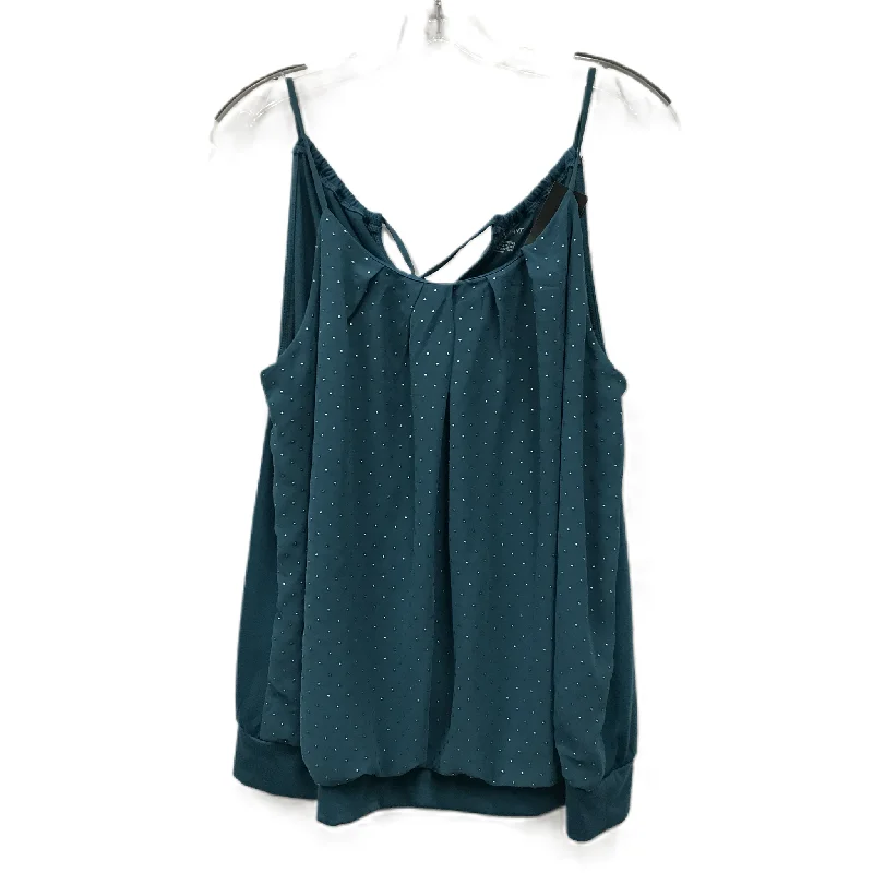 Teal Top Sleeveless By Lane Bryant, Size: L