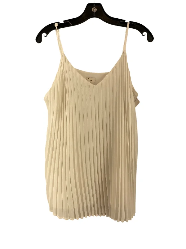 White Top Sleeveless A New Day, Size L