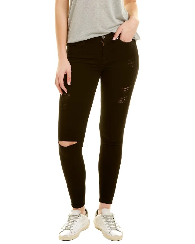 7 For All Mankind b(air) Briar Black Ankle Skinny Jean