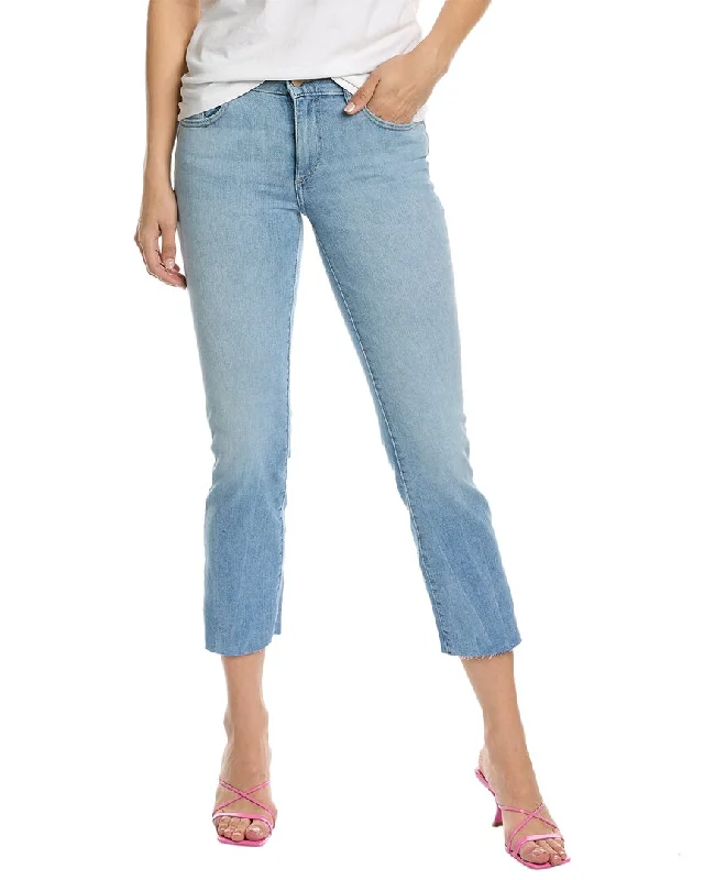 DL1961 Mara Straight Mid-Rise Instasculpt Light Harbor Ankle Cut Jean