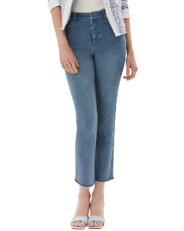 ecru La Cienega Straight Leg Jean