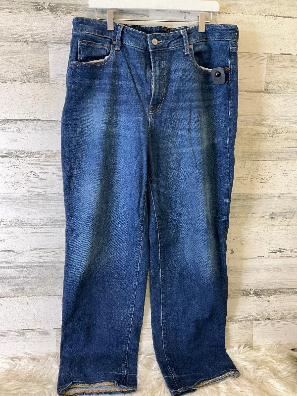 Jeans Flared By Old Navy In Blue, Size: 16