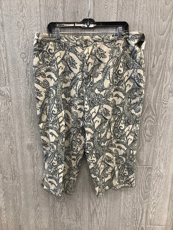 Capris By Faded Glory In Bronze, Size: 20