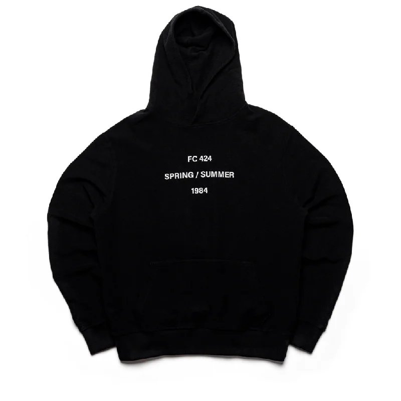 424 FC 1984 Logo Hoodie - Black/White