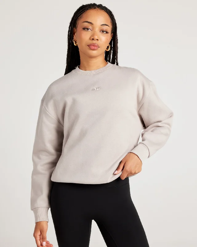 Classic Women's Crewneck - Taupe