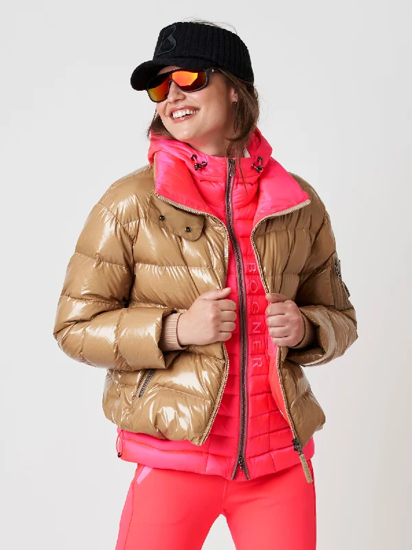 Lizzy Laqué Down Ski Jacket