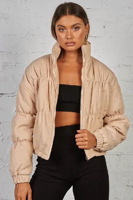 Sundays The Label WOMENS Kain Bomber Jacket Sand