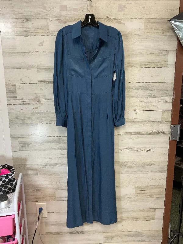 Dress Casual Maxi By FRNCH In Blue, Size: L