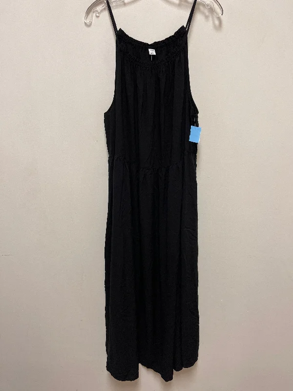 Dress Casual Maxi By Old Navy In Black, Size: 2x