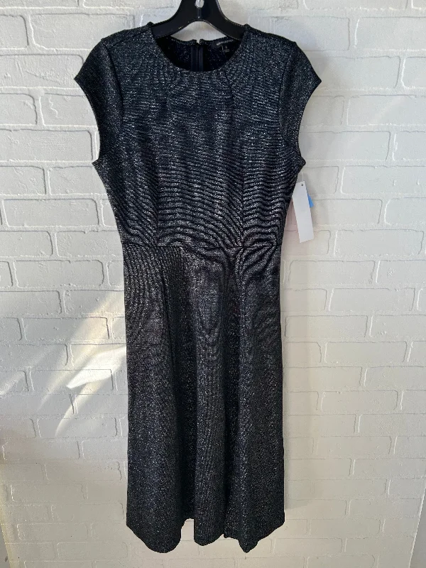 Dress Party Midi By Banana Republic In Grey, Size: M