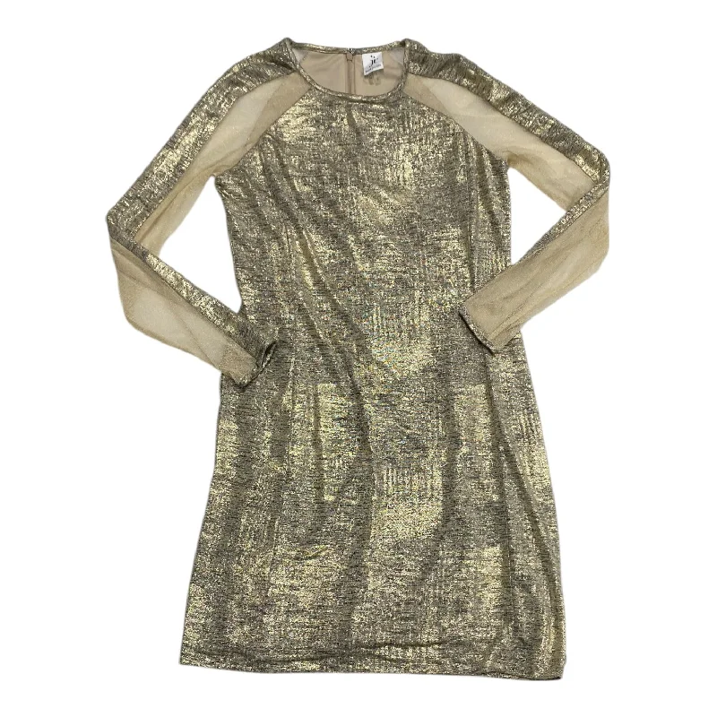 Dress Party Midi By Julia Jordan In Gold, Size: L