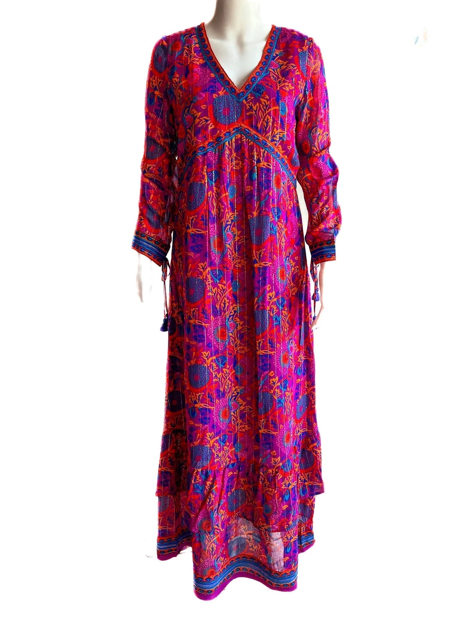 Sarah Maxi Dress in Floral Multi