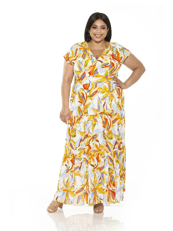 Summer Maxi Dress - Plus Size