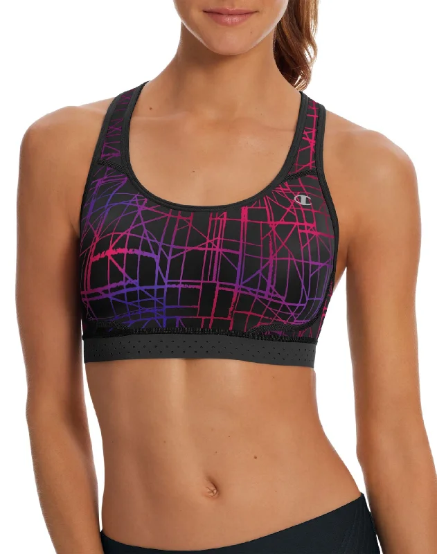 Pink/Purple Chalk Grid Print/Black