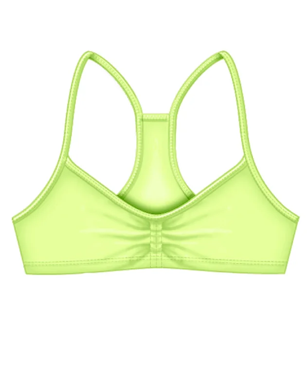 Hanes Girls' Seamless Active Pullover Bra